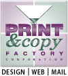 Print and Copy Factory in Bellingham, WA Logo